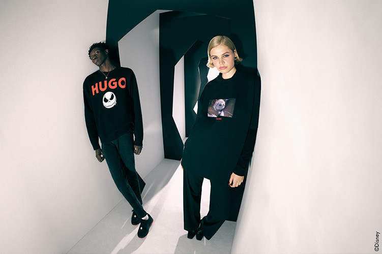 HUGO BOSS Group Frightfully fun style HUGO collaborates with Disney Tim Burton s The Nightmare Before Christmas on new capsule collection